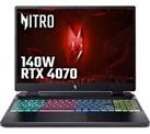 ACER Nitro 16 16 Gaming Laptop - AMD Ryzen 7, RTX 4070 - REFURB-A
