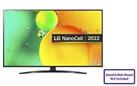 LG 43NANO766QA 43" Smart 4K Ultra HD HDR LED TV- REFURB-C