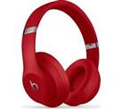 BEATS Studio 3 Wireless Bluetooth Noise-Cancelling Headphones Red - REFURB-B