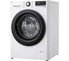LG AI DD V3 10.5kg 1400 Spin Washing Machine - White - REFURB-C