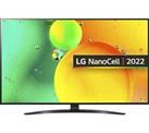 LG 50NANO766QA 50" Smart 4K Ultra HD HDR LED TV - REFURB-B