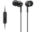 SONY MDR-EX110APB Headphones - Black - DAMAGED BOX