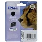 Epson Cheetah T0711 Black Ink Cartridge, Black