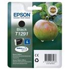 Epson Apple T1291 Black Ink Cartridge, Black