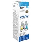 EPSON T6642 Cyan Ecotank Ink Bottle - 70 ml, Cyan