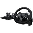 LOGITECH Driving Force G920 Xbox & PC Racing Wheel & Pedals - Black