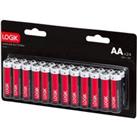 LOGIK LAA2416 AA Alkaline Batteries - Pack of 24