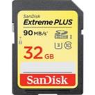 SANDISK Extreme Plus Ultra Performance Class 10 SDHC Memory Card  32 GB
