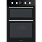 HOTPOINT Class 2 DD2 844 C BL Electric Double Oven - Black, Black