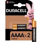 DURACELL Ultra AAAA Batteries - Pack of 2
