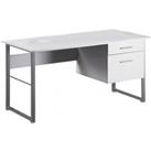 Alphason Cabrini Desk - White