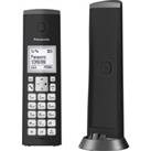 PANASONIC KX-TGK220EB Cordless Phone with Answering Machine, Black