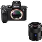 Sony a7 II Mirrorless Camera & Sonnar Standard Prime Lens Bundle, Black