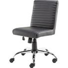 ALPHASON Lane Leather-look Operator Chair - Black