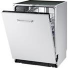 SAMSUNG Series 6 DW60M6040BB/EU Full-size Integrated Dishwasher, White