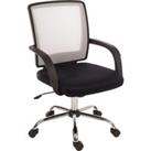 Teknik Star 6910WH Mesh Reclining Executive Chair - White