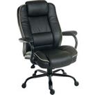 Teknik Goliath Duo Bonded Leather Reclining Executive Chair - Black