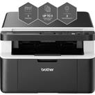 BROTHER DCP-1612W All In Box Monochrome All-in-One Wireless Laser Printer Bundle, Black