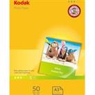 KODAK A3 Glossy Photo Paper - 50 sheets