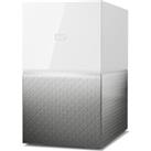 WD My Cloud Home Duo NAS Drive - 8 TB, White, White