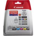 CANON PGI-580XL / CLI-581 Cyan, Magenta, Yellow & Black Ink Cartridges - Multipack, Magenta,Blac