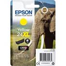 EPSON Elephant 24XL Yellow Ink Cartridge, Yellow