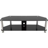 AVF Classic SDC1400CM 1400 mm TV Stand - Black & Chrome, Black