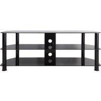 AVF SDC1250CMBB 1250 mm TV Stand - Black, Black