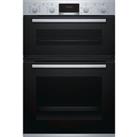 BOSCH Series 4 MBS533BS0B Electric Double Oven - Stainless Steel, Stainless Steel