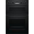 BOSCH Series 4 MBS533BB0B Electric Double Oven - Black, Black