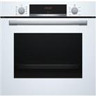 BOSCH Serie 4 HBS534BW0B Electric Oven - White, White