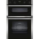 NEFF N50 U1ACE2HN0B Electric Double Oven - Stainless Steel, Stainless Steel
