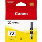 Canon PGI-72 Yellow Ink Cartridge, Yellow