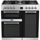 LEISURE CK90F530X 90 cm Dual Fuel Range Cooker - Stainless Steel & Chrome, Stainless Steel