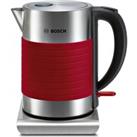 BOSCH TWK7S04GB Traditional Kettle - Red, Red