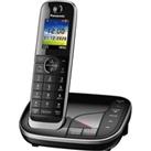 PANASONIC KX-TGJ420EB Cordless Phone - Black, Black