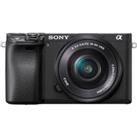 SONY a6400 Mirrorless Camera with E PZ 16-50 mm f/3.5-5.6 OSS Lens, Black