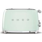 SMEG 50's Retro Style TSF03PGUK 4-Slice Toaster - Green
