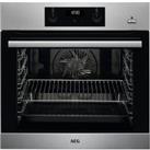 AEG SteamBake BES356010M Electric Steam Oven with SenseCook Food Probe - Stainless Steel, Stainless 