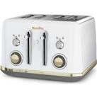 BREVILLE Mostra VTT937 4-Slice Toaster - White