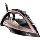 TEFAL Ultimate Pure FV9845 Steam Iron - Black & Rose Gold