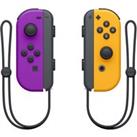 NINTENDO Switch Joy-Con Wireless Controllers - Purple & Orange