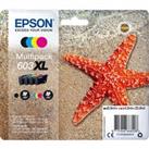 EPSON 603 XL Starfish Cyan, Magenta, Yellow & Black Ink Cartridges - Multipack, Black,Yellow,Cya
