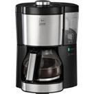 MELITTA Look V Perfection Filter Coffee Machine - Black & Stainless Steel, Stainless Steel