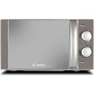 CANDY CMW20MSS-UK Compact Solo Microwave - Silver, Silver/Grey