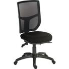 TEKNIK Ergo Comfort Mesh Tilting Operator Chair - Black