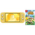 Nintendo Switch Lite Yellow & Animal Crossing: New Horizons Bundle, Yellow