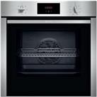 NEFF N30 B3CCC0AN0B Slide&Hide Electric Oven - Stainless Steel, Stainless Steel