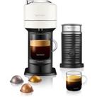 NESPRESSO by Magimix Vertuo Next 11710 Pod Coffee Machine with Milk Frother - White, White
