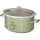 SWAN Retro SF17021GN Slow Cooker - Green, Green
